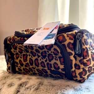 Lug Mini Trolley Travel bag, makeup bag, toiletries bag animal print NWT
